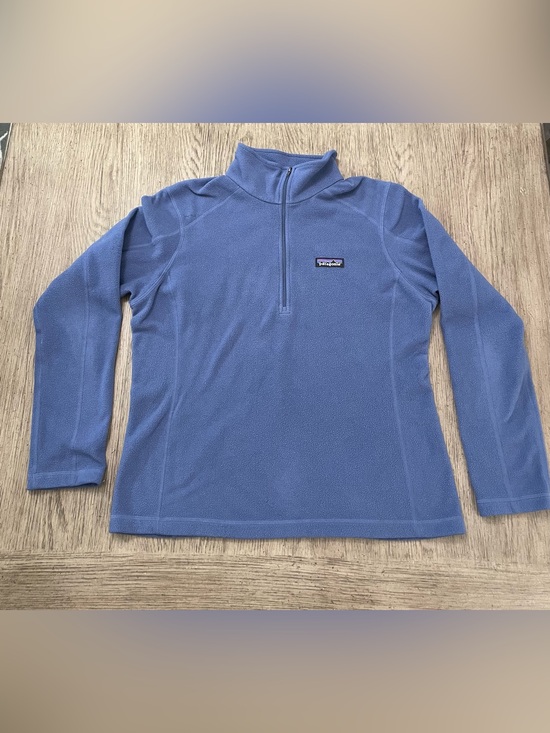 Patagonia Tops - Patagonia Women's Micro D 1/4-Zip Fleece, medium, blue, excellent condition.